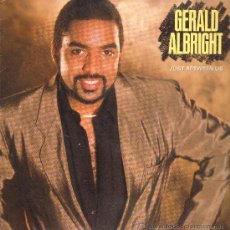 Discos de vinilo: GERARD ALBRIGHT - JUST BETWEEN US - LP 1987 -. Lote 23033072