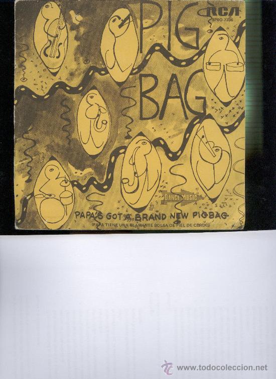 Discos de vinilo: PIG BAG SINGLE - Foto 1