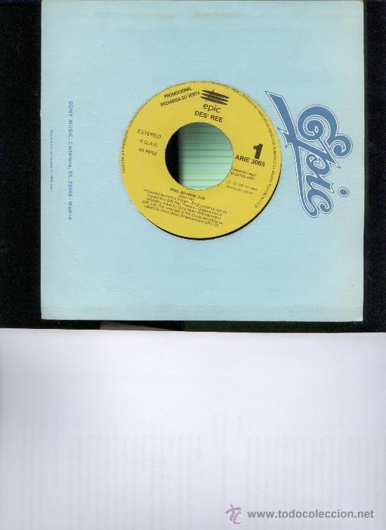 Discos de vinilo: DESIREE SINGLE - Foto 1
