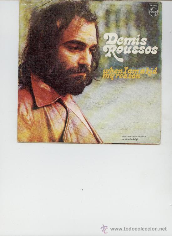 Discos de vinil: DEMIS ROUSSOS WHEN I AM A KID MY REASON SINGLE