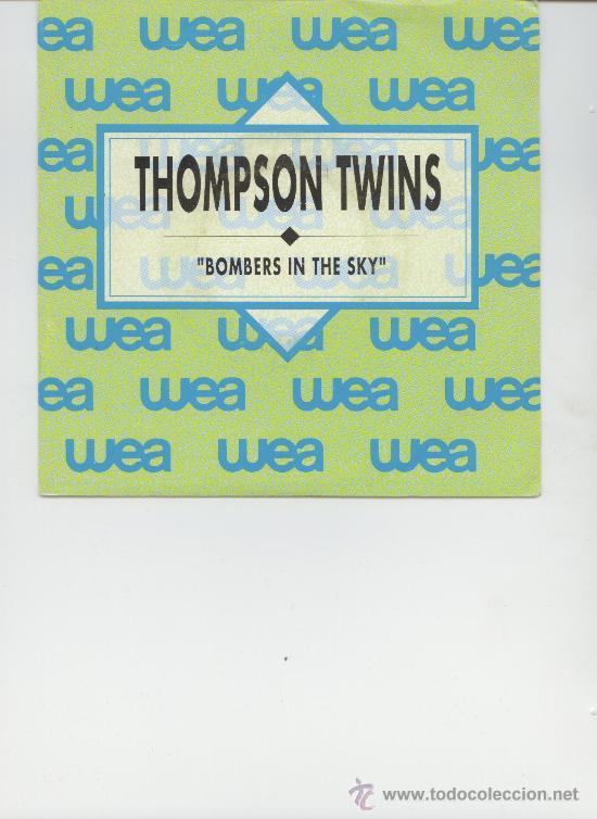 Discos de vinilo: thompson twins bombers in the sky single - Foto 1