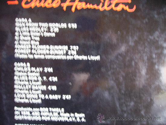 Discos de vinilo: CHICO HAMILTON ---- MAN FROM TWO WORLDS - Foto 2