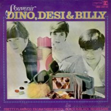 Discos de vinilo: DINO, DESI AND BILLY - PRETTY FLAMINGO - BLACK IS BLACK + 2 - EP 1966. Lote 27230708
