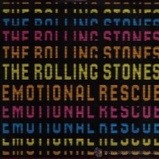 Discos de vinilo: THE ROLLING STONES - SINGLE VINILO - EDITADO EN ALEMANIA 1980 - EMOTIONAL RESCUE + DOWN IN THE HOLE