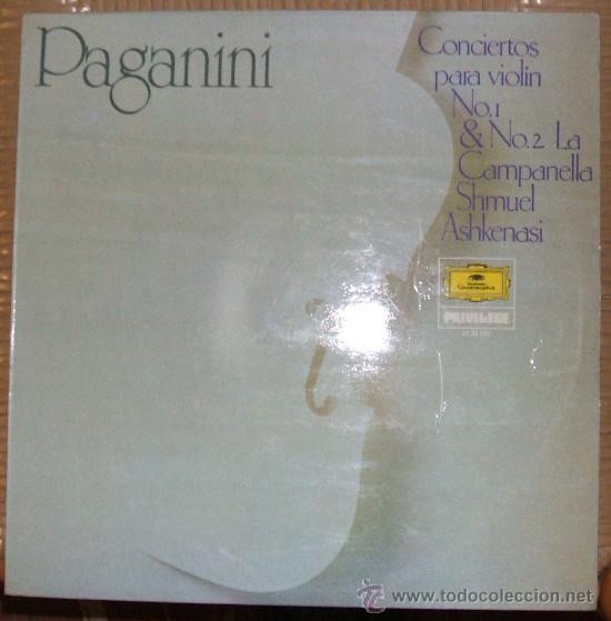 Discos de vinilo: PAGANINI - Foto 1