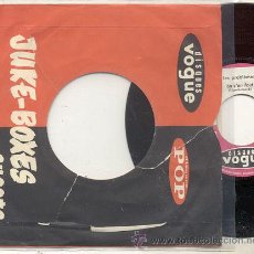 Discos de vinilo: SINGLE JUKE BOXES 45 RPM / LES PROBLEMES / ON S'EN FOUT /// EDITADO POR VOGUE 1964
