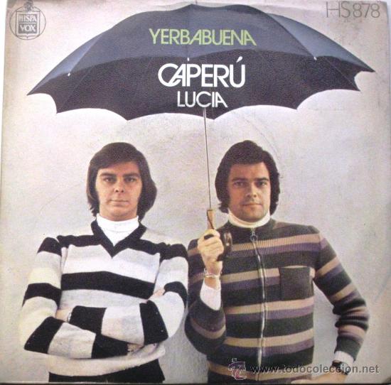 Discos de vinilo: Yerbabuena - Caper&uacute; - Single 1972 Hispavox BPY - Foto 1