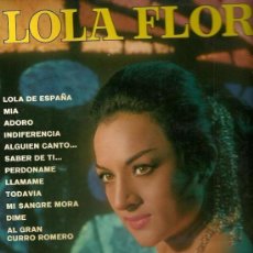 Discos de vinilo: LOLA FLORES Y ANTONIO GONZALEZ LP SELLO BELTER AÑO 1969.