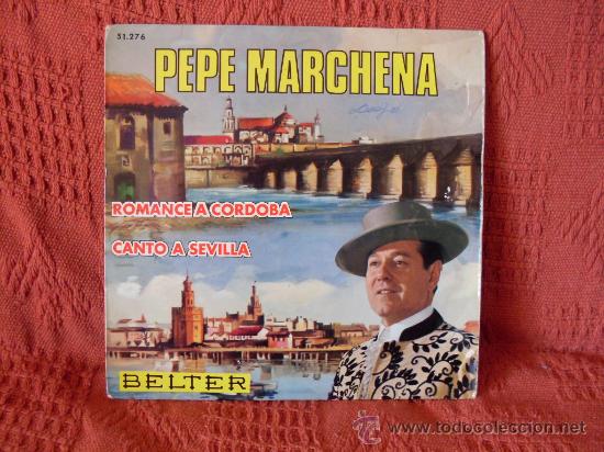 Discos de vinilo: single pepe marchena - Foto 1
