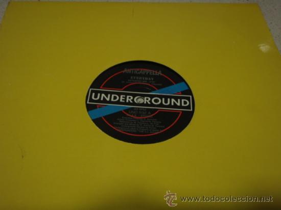 Discos de vinilo: ANTICAPPELLA EVERYDAY extended mix - techno mix & underground ENGLAND MAXI33 UNDERGROUND - Foto 1