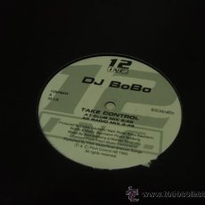 Discos de vinilo: DJ BOBO 'TAKE CONTROL' CLUB MIX - RADIO MIX & INSTRUMENTAL 'MOVE YOUR FEET' 1993-SWEDEN MAXI33. Lote 23217654