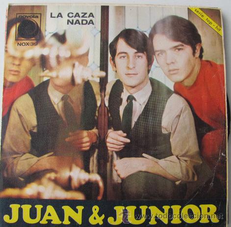 Discos de vinilo: JUAN & JUNIOR - LA CAZA - SINGLE DE 1968 - Foto 1