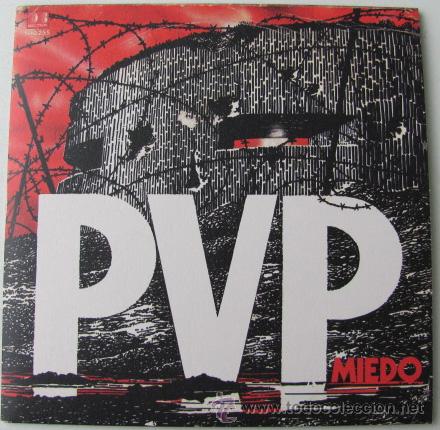Discos de vinilo: P.V.P. - MIEDO - SINGLE MUNSTER REEDICION 2007 - Foto 1