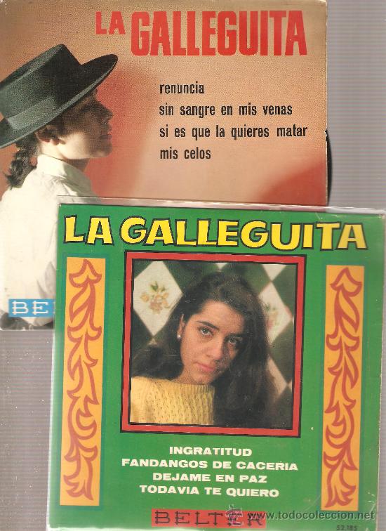 Discos de vinilo: 2 EP&acute;S DE LA GALLEGUITA - Foto 1