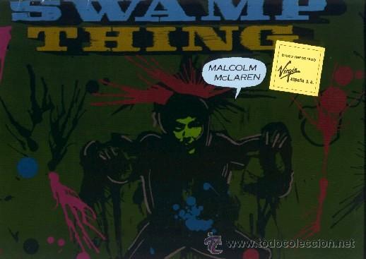 Discos de vinilo: MALCOLM McLAREN - Swamp thing (LP) - NUEVO - Foto 1