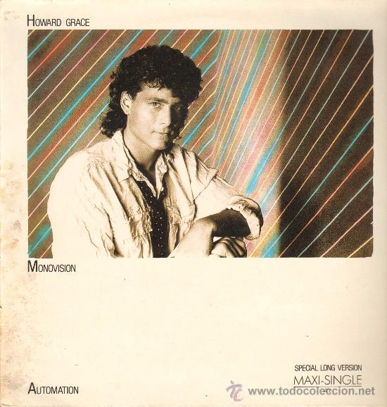 Discos de vinilo: Howard Grace - Monovision / Automation - MaxiSingle 1985 - Foto 1