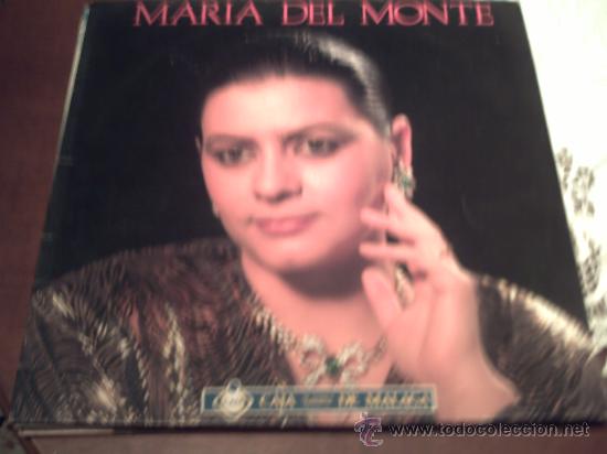 Discos de vinilo: MARIA DEL MONTE /CAJA DE MALAGA/LP pepeto - Foto 1
