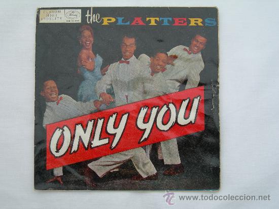 Discos de vinilo: EP LOS PLATTERS // ONLY YOU + 3 - Foto 1
