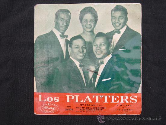 Discos de vinilo: EP LOS PLATTERS // MY PRAYER + 3 - Foto 1