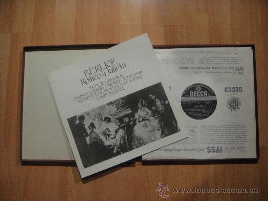 Discos de vinilo: BERLIOF ROMEO Y JULIETA CAJA DE 2LP + LIBRETO - Foto 2