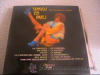 Disques de vinyle: TATO GONZALEZ Y SU ORQUESTA - TANGOS EN PAR&Iacute;S - LP OLYMPO - L-89 - ESPA&Ntilde;A 1972 - LC20