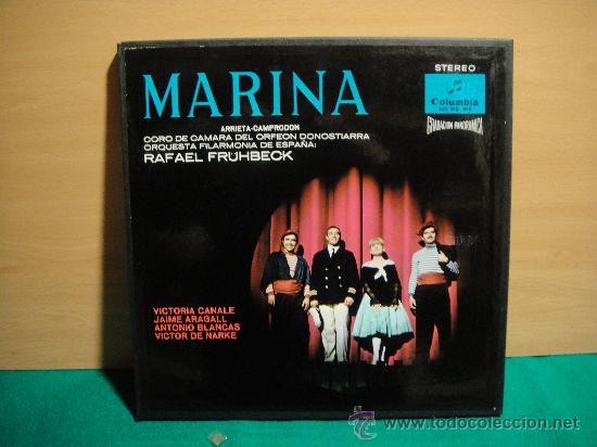 Discos de vinilo: MARINA CAJA CON 2 LP + LIBRETO - Foto 1