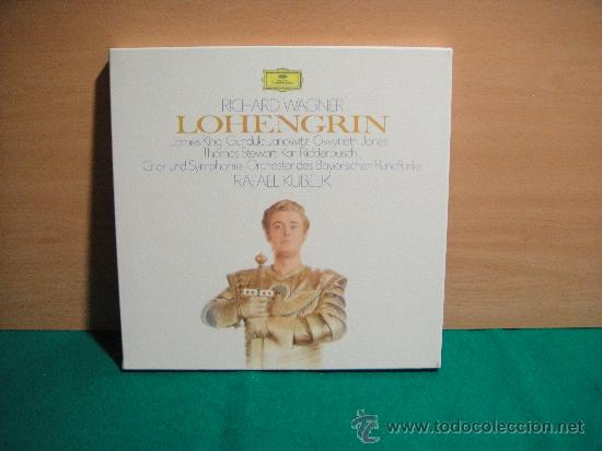 Discos de vinilo: WAGNER lLOHENGRIN CAJA CON 5 LP + LIBRETO - Foto 1