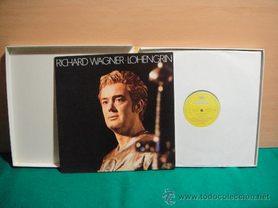 Discos de vinilo: WAGNER lLOHENGRIN CAJA CON 5 LP + LIBRETO - Foto 2