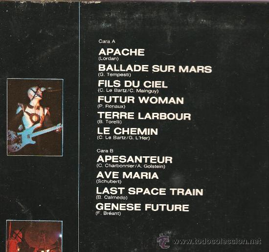 Discos de vinilo: LP LES ROCKETS  - SPACE ROCK - Foto 2