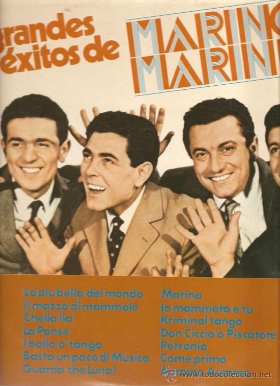 Discos de vinilo: LP MARINO MARINI - GRANDES EXITOS - Foto 1