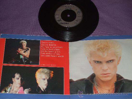 Billy Idol Eyes Without A Face The Dead Ne Sold