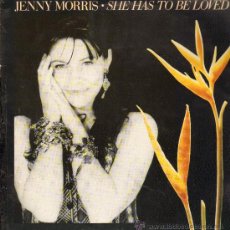 Discos de vinilo: JENNY MORRIS - SHE HAS TO BE LOVED (2 VERSIONES) / CONSCIENCE - MAXISINGLE 1989