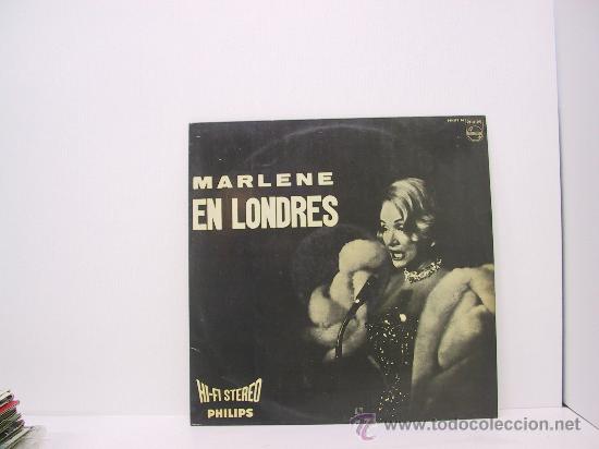 Discos de vinilo: MARLENE DIETRICH - MARLENE EN LONDRES - EDICION ESPA&Ntilde;OLA - PHILIPS - Foto 1
