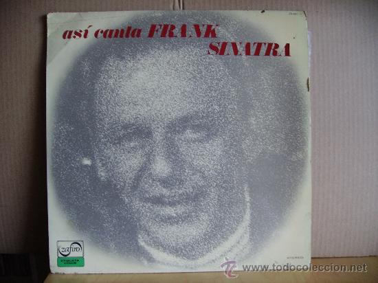 Discos de vinilo: FRANK SINATRA --- ASI CANTA - Foto 1