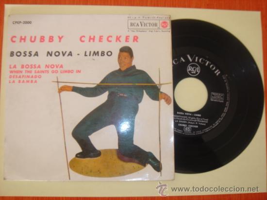 Discos de vinilo: CHUBBY CHECKER -EP- BOSSA NOVA - RARE SPAIN RCA 60S - Foto 1