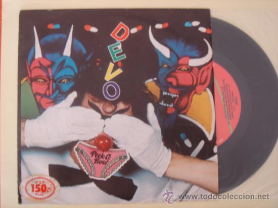 Discos de vinilo: DEVO -SG- PEEK-A-BOO! - RARE SPAIN ED - Foto 1