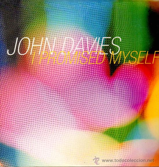 Discos de vinilo: John Davies - I Promised Myself - MaxiSingle 1990 - Foto 1