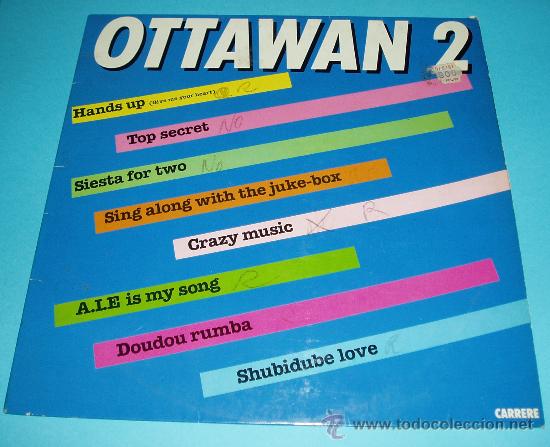 Discos de vinilo: OTTAWAN 2. CARRERE. 1981 - Foto 1
