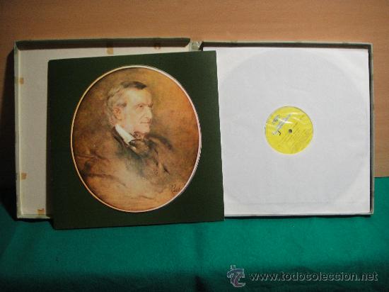 Discos de vinilo: WAGNER EL ORO DEL RHIN CAJA DE 3 LP + LIBRETO - Foto 2