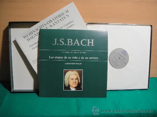 Discos de vinilo: BACH 0RATORIUM CAJA CON 11 LP + LIBRETO - Foto 2