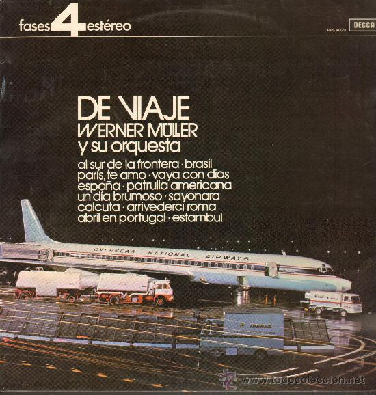 Discos de vinilo: Werner Muller - De viaje - Lp 1972 - Foto 1