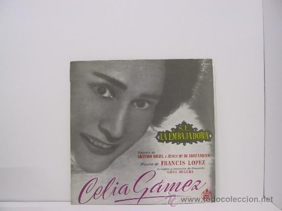 Discos de vinilo: CELIA GAMEZ - LA EMBAJADORA -  HISPAVOX 1983 - Foto 1