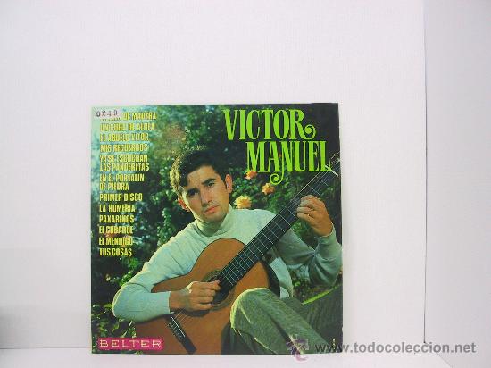 Discos de vinilo: VICTOR MANUEL - EL TREN DE MADERA...- BELTER 1970 - Foto 1