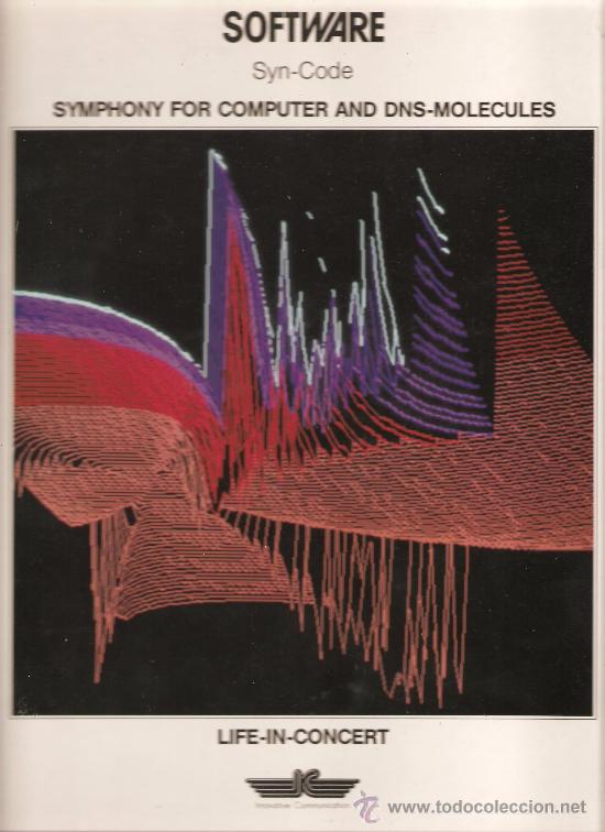 Discos de vinilo: LP SOFTWARE - SYN-CODE - SYMPHONY FOR COMPUTER AND DNS-MOLECULES (MERGENER & WEISSER) - Foto 1