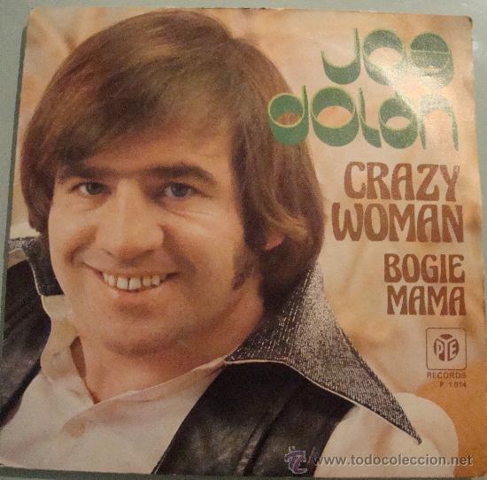 Discos de vinilo: JOE DOLAN - CRAZY WOMAN - SINGLE 1976 - Foto 1