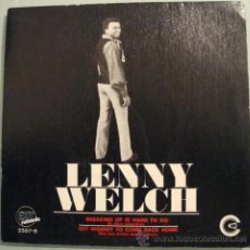 Discos de vinilo: LENNY WELCH - BREAKING UP IS HARD TO DO - SINGLE 1970