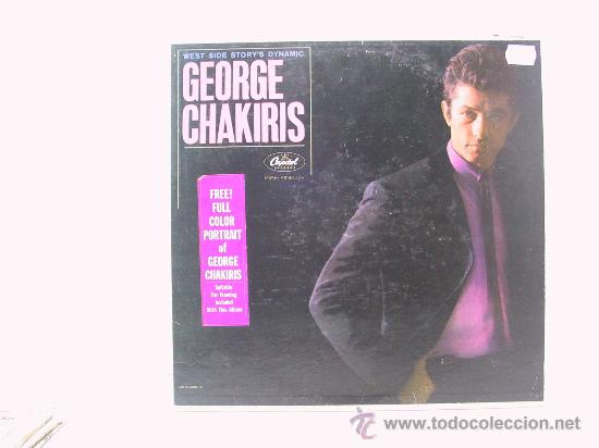 Discos de vinilo: GEORGE CHAKIRIS - WEST SIDE STORYS DYNAMIC - ORIGINAL U.S.A. - CAPITOL - Foto 1