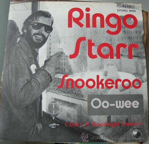 Discos de vinilo: RINGO STARR - SNOOKEROO - SINGLE COMO NUEVO - Foto 3