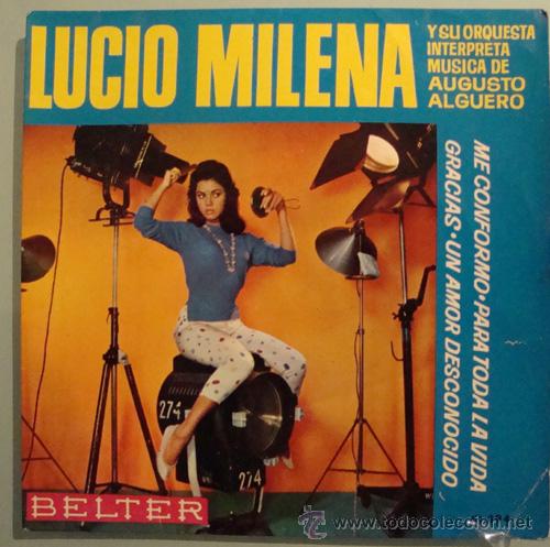 Discos de vinilo: LUCIO MILENA - EP DE 1964 - Foto 3