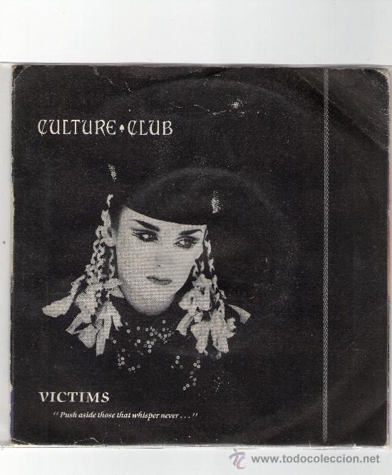 single - culture club - ”victims”. - Buy Vinyl Singles of Pop-Rock  International of the 80s on todocoleccion